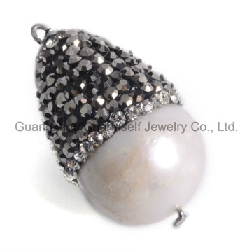Perla Natural Perlas Pendiente para Collar Pendiente Pulsera